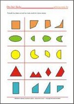 Radni listić iz matematike Geometrijska tijela i oblici