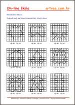 Radni listić - PDF za ispis Centralna simetrija Zrcalne slike