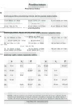 Radni listić iz matematike Površina trokuta - matematika 8. razred
