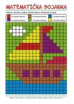 Radni listić iz matematike Matematička bojanka - Mjesne vrijednosti - Matematika 3. razred OŠ
