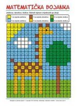 Radni listić iz matematike Matematička bojanka - Mjesne vrijednosti - Matematika 3. razred OŠ