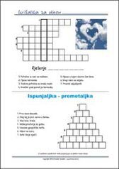 Valentinovo Premetaljka / Križaljka za djecu Besplatna križaljka i premetaljka za djecu - Ispiši listić