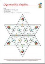 Radni listić iz matematike Matematička slagalica - Redoslijed računskih operacija - Matematika u 3. razredu osnovne škole