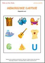 Igra pamćenja - PDF slikovne kartice Memorijske kartice - igra za treniranje pamćenja i percepcije za za djecu