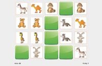 Online Memory Životinje Online igra memorije za djecu - Životinje