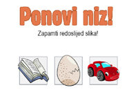 Ponovi niz! - online igra koncentracije Zapamti i ponovi niz! - online igra memorije i koncentracije za djecu