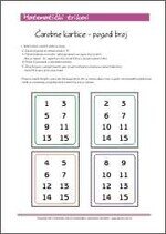 Pogodi broj između 1-15 - zabavna matematika