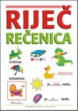 Riječ, rečenica vježbenica za učenje riječi i slaganje rečenica