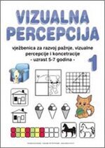 Vizualna percepcija - listići za vježbanje Vizualna percepcija - vježbenica za predškolski uzrast za vježbanje vizualne percepcije